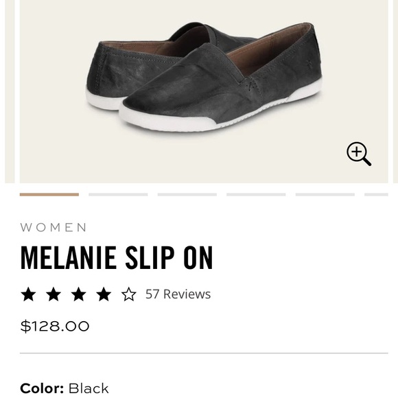 Frye Melanie Slip-On Sneaker (Black) - Picture 15 of 16